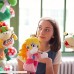 Hashtag Collectibles Princess Peach Puppet Super Mario B07KPR1D5F
